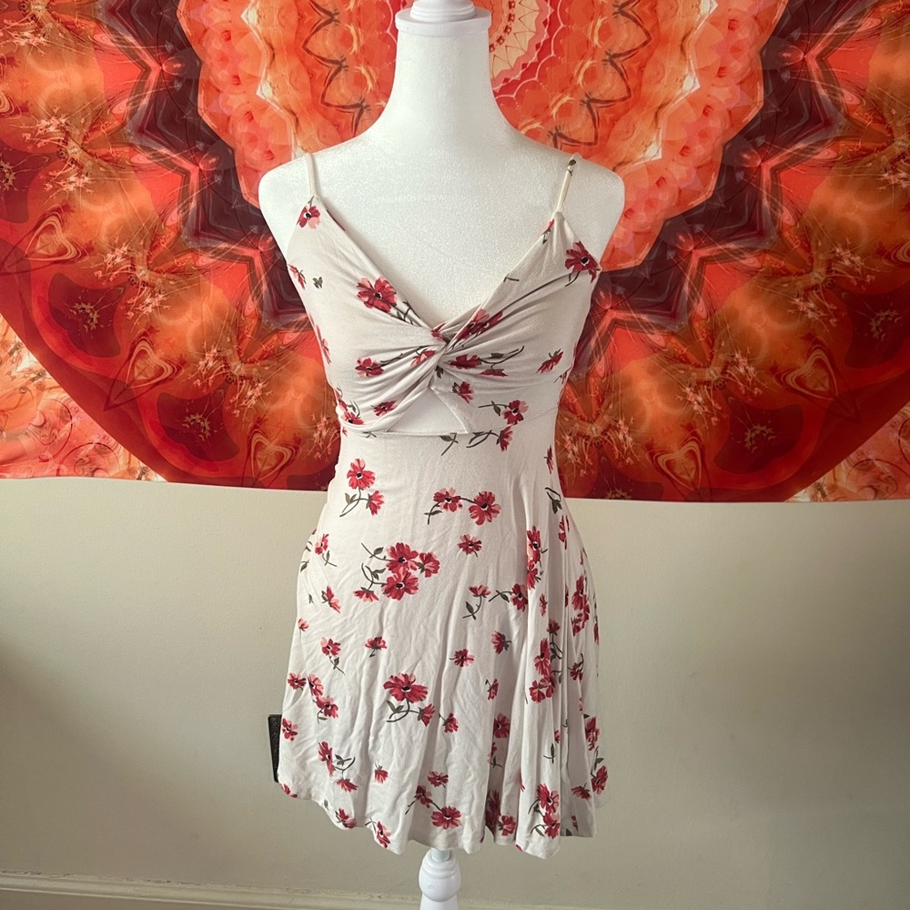 Floral Spaghetti Strap Dress